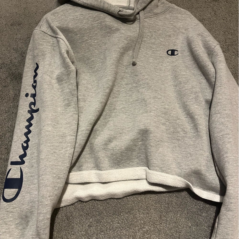 Champion Gray Hoodie